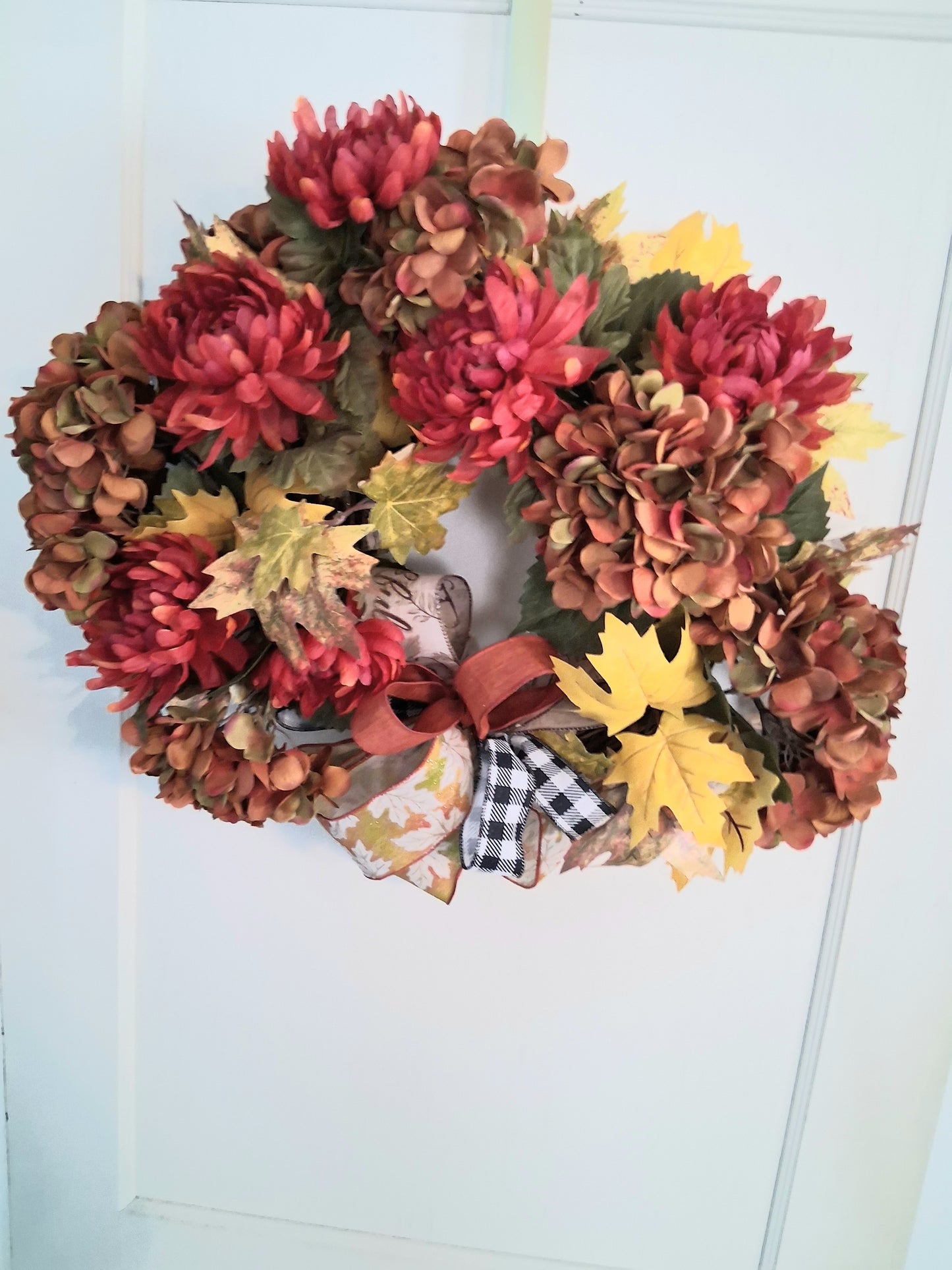 Handmade Fall Grapevine Wreath