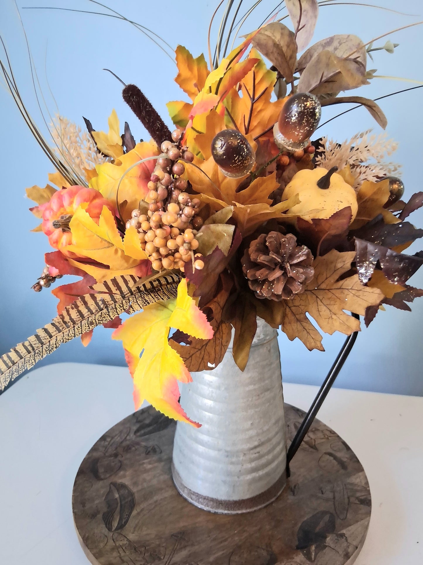 Fall Harvest Floral Centerpiece