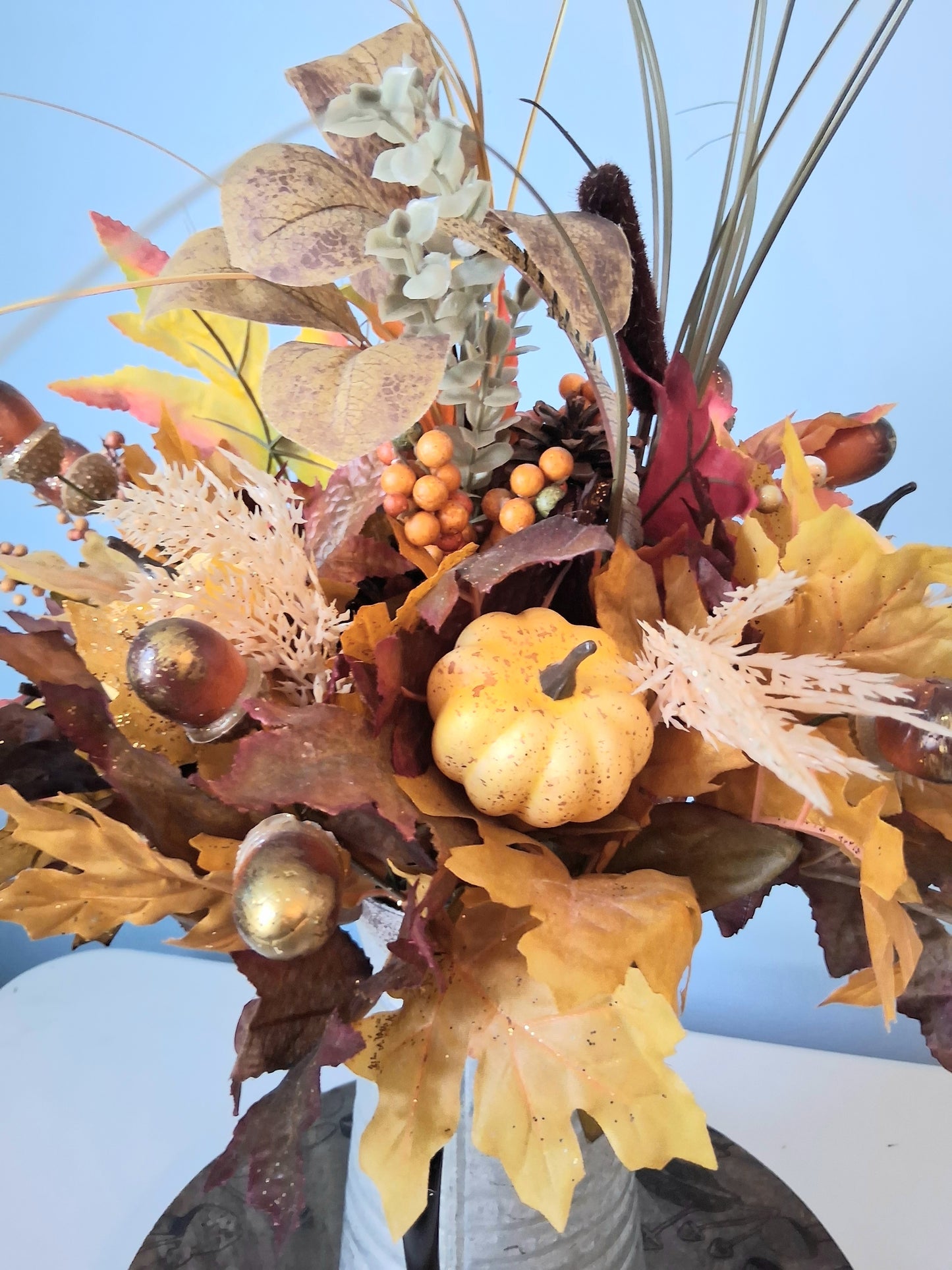 Fall Harvest Floral Centerpiece