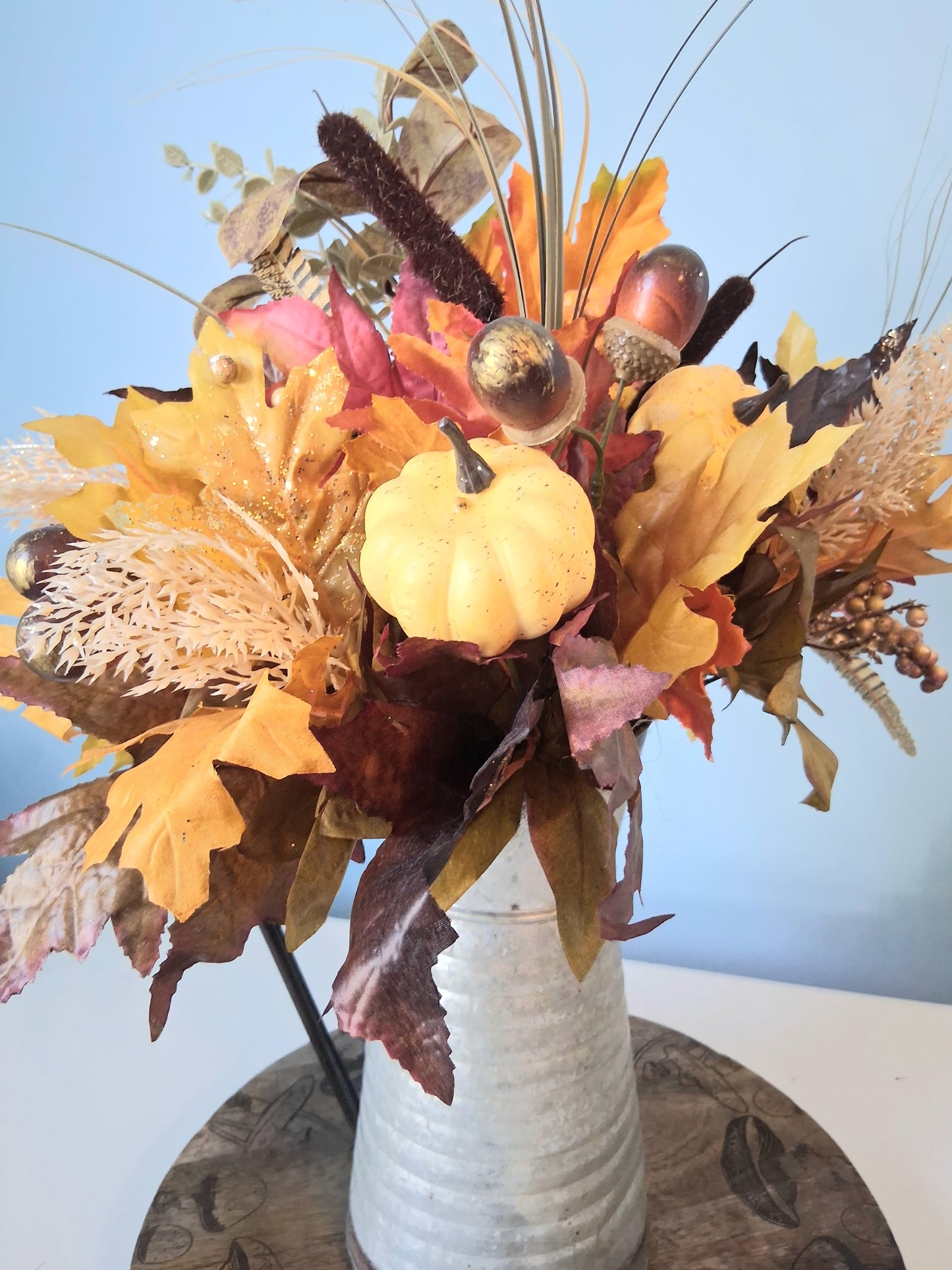 Fall Harvest Floral Centerpiece