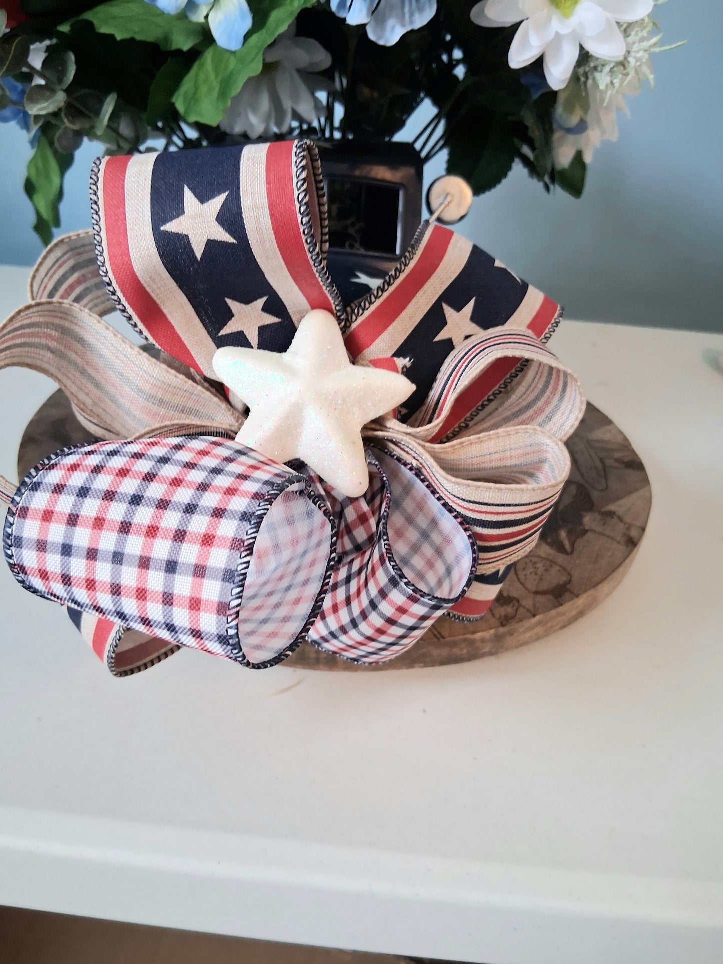 Patriotic Truck Floral Arrangement